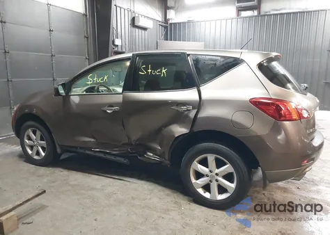 2010 Nissan Murano S from USA, damaged, VIN JN8AZ1MW2AW127687